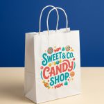 Custom White Paper Bags