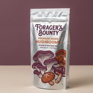 Custom Mushroom Mylar Bags